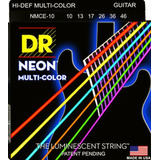 Dr Strings Hi-def Neon Cuerdas Para Guitarra Eléctrica