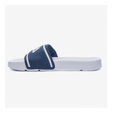 Chinelo Fila Sleek Stripes Masculino Branco Azul