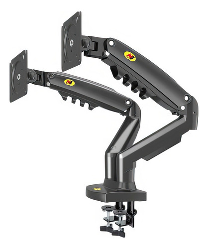 Soporte Ergonómico De Mesa Para Tvmonitor 2 Brazos 17-27