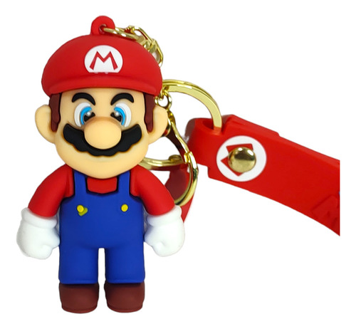 Llavero De Goma Super Mario Bros Premium Varios Modelos