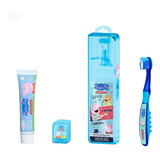 Kit Infantil Estojo+gel Dental+escova+fio George Pig