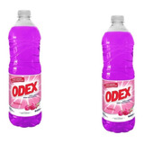 Pack X2 Limpiador Liquido Para Pisos Floral Odex 1800ml