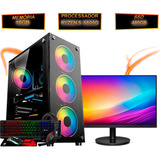 Pc Gamer  Amd Ryzen 5600g 16gb Ddr4 Ssd 480gb Monitor E Kit