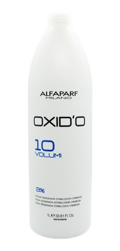 Alfaparf Oxid'o Oxidante Para Tintura Cabello X 1000ml