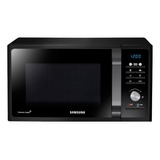 Microondas Grill Samsung De Interior Cerámico Mg23f3k3ta 23l