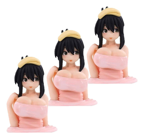 3 Piezas Figura Kanako Anime Tablero Auto Camioneta Camion