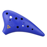 Flauta Ocarina De Plástico 12 Agujeros Alto C Instrumento M