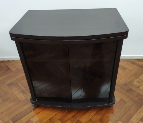 Mesa Giratoria Para Tv Televisión Y Audio Madera 