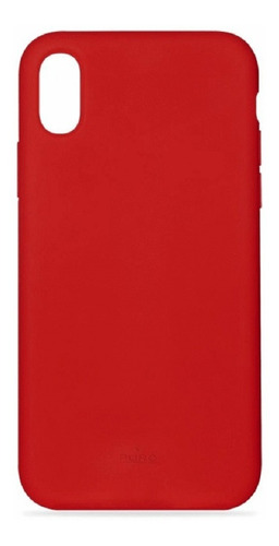 Carcasa Para iPhone XR Silicon Felpa Interior Colores