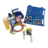 Kit Ferramentas P Refrigeração : Bomba Vácuo 6cfm Manifold