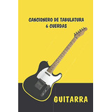 Cuaderno De Tabulatura Guitarra Guitarra Electrica  Tab Gui
