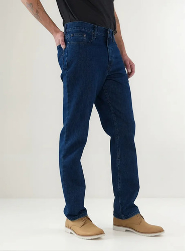 Oggi Jeans Pantalon Mod Power Corte Relax Basico Tda