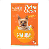 Sabonete Para Cachorro E Gato Banho Cheiroso Pet Clean 80g
