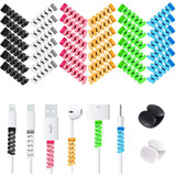 36 Protectores Para Cable De Carga Usb/cable De Auriculares.