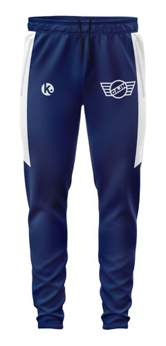 Pantalon Chupin Futbol Kapho Club Jorge Newbery Azul Adultos