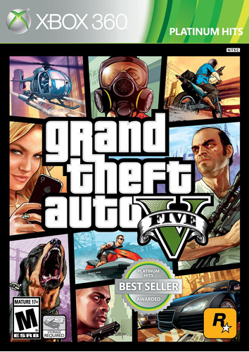 Grand Theft Auto  V  Xbox 360 