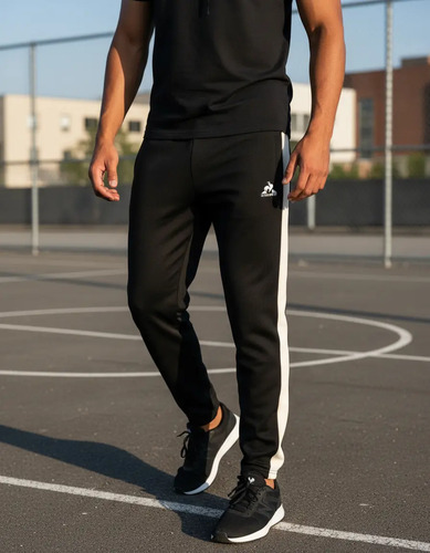 Pants Hombre Le Coq Sportif Contemporain 2422271 Negro | Meses sin interés