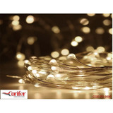 Fio Cobre Prata - Cordão Luz Fada - 5m 50 Leds - Fairy Ligh