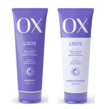 Kit Ox Lisos Shampoo E Condicionador 400ml Cada
