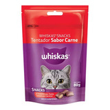 Whiskas Snacks Tentador Sabor Carne 80gr X1u