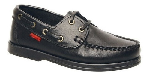 Zapatos Nauticos Escolar Colegial Cuero Marcel 500  34 Al 41