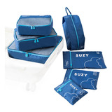 Set Portátil De Bolsas De Viaje, 7 Piezas