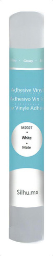 Vinil Adhesivo Silhouette Cameo 30cm X 3mt Color Blanco Mate
