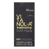 Vitanol A 0,25 Creme - Tratamento Manchas/acne Tipo De Pele Os Tipos