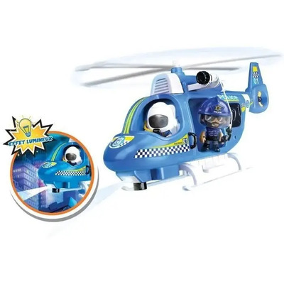 Muñeco Pinypon Action Helicóptero Con Luz | Meses sin interés