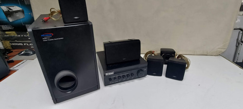 Home Theater System 5.1 Pctronix M2001 Completo Subwoofer Ok