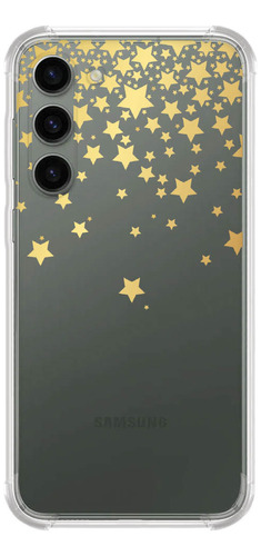 Capinha Compativel Modelos Galaxy Estrelas Douradas 1316