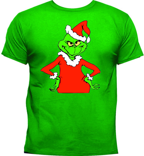 Camisetas Navideñas El Grinch Ii Navidad Adultos Y  Niños