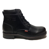 Bota Levi's L210806 Casual De Agujeta De Piel Tipo Floter