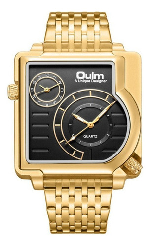 Relojes Oulm Stainless Business De Cuarzo Cuadrado