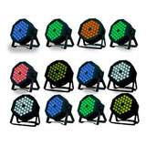 12 Cañón Par Led 36x3 W Full Color Iluminación (12pz)