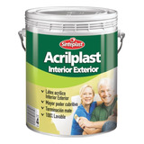 Acrilplast Látex Int/ext Sinteplast 4lt Colores - Imagen - Color Rojo Borgoña