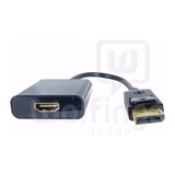 Cable Displayport Dp Macho Hdmi Hembra Pc Placa Video Fullhd