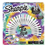 Marcadores Sharpie Ruleta Tie Dye X30 Colores 