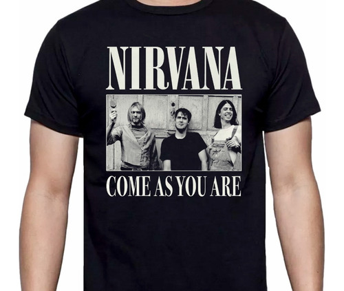 Nirvana - Come As You Are - Rock - Polera - Cyco Records