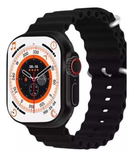 Smartwatch W69+ Ultra Plus Series 10 Amoled 450mah 2gb 2.2 Caixa Branco Pulseira Preto Bisel Preto Desenho Da Pulseira Ocean