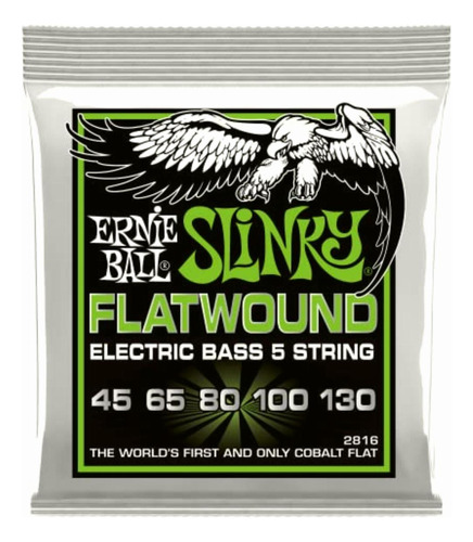 Ernie Ball Regular Slinky Flatwound Cuerdas Para Bajo