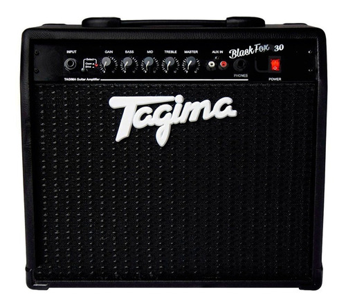 Violão Tagima Caixa Amplificadora Black Fox 30w Rms Guitarra