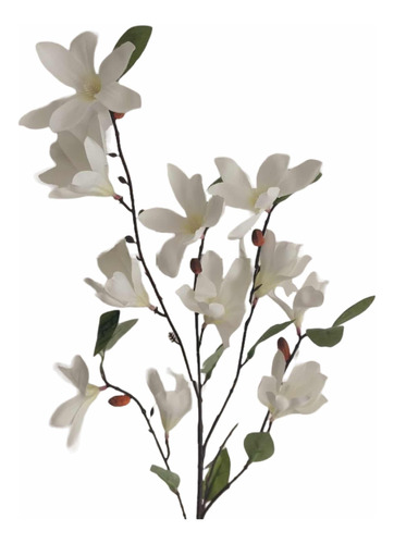 Ramo Vara Alta De Magnolias Artificiales