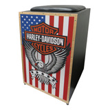 Cajon Jaguar Percussion Harley Davidson Eletroacustico
