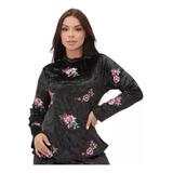 Pijama Adulto Inverno Roupa De Frio Feminino Blusa E Calça 