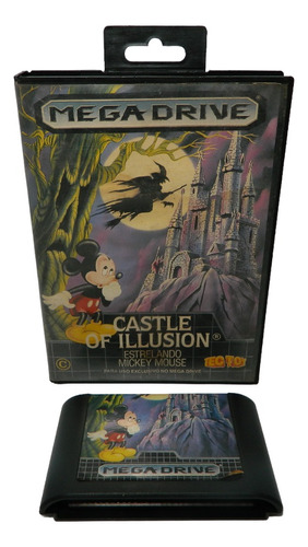 Castle Of Illusion Original C/ Caixa P/ Mega Drive - Loja Rj