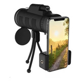 Telescopio Monocular Para Teléfono Celular 40x60 De Alto Alc