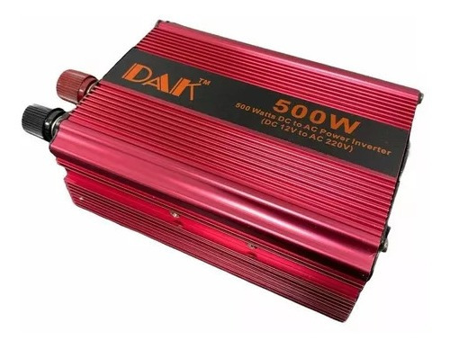 Inversor De Voltaje 12v A 220v Auto Portatil 500w 210