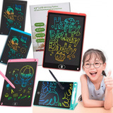Kit 2 Tablet Desenho Lousa Digital Mágica Tela 12 Colorida