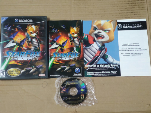 Starfox Assault - 100% Original  Nintendo Gamecube Game Cube